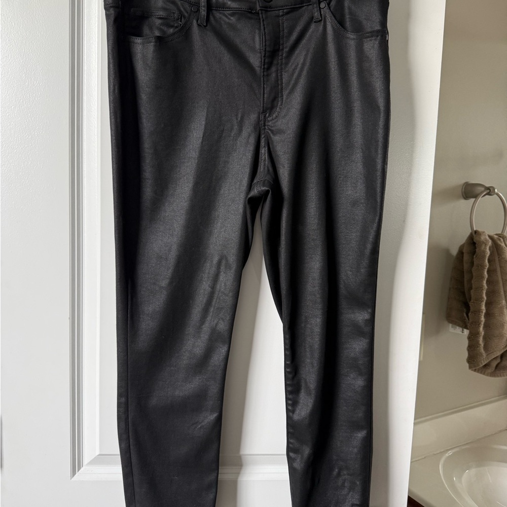 Express Woman’s Black coated Jeans